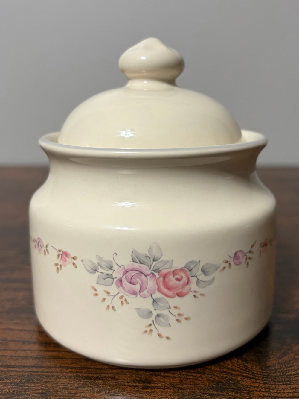 Pfaltzgraff Sugar Bowl Trousseau Pattern